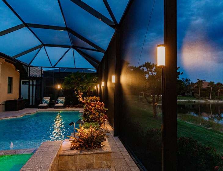 Palm Beach Lanai Lights